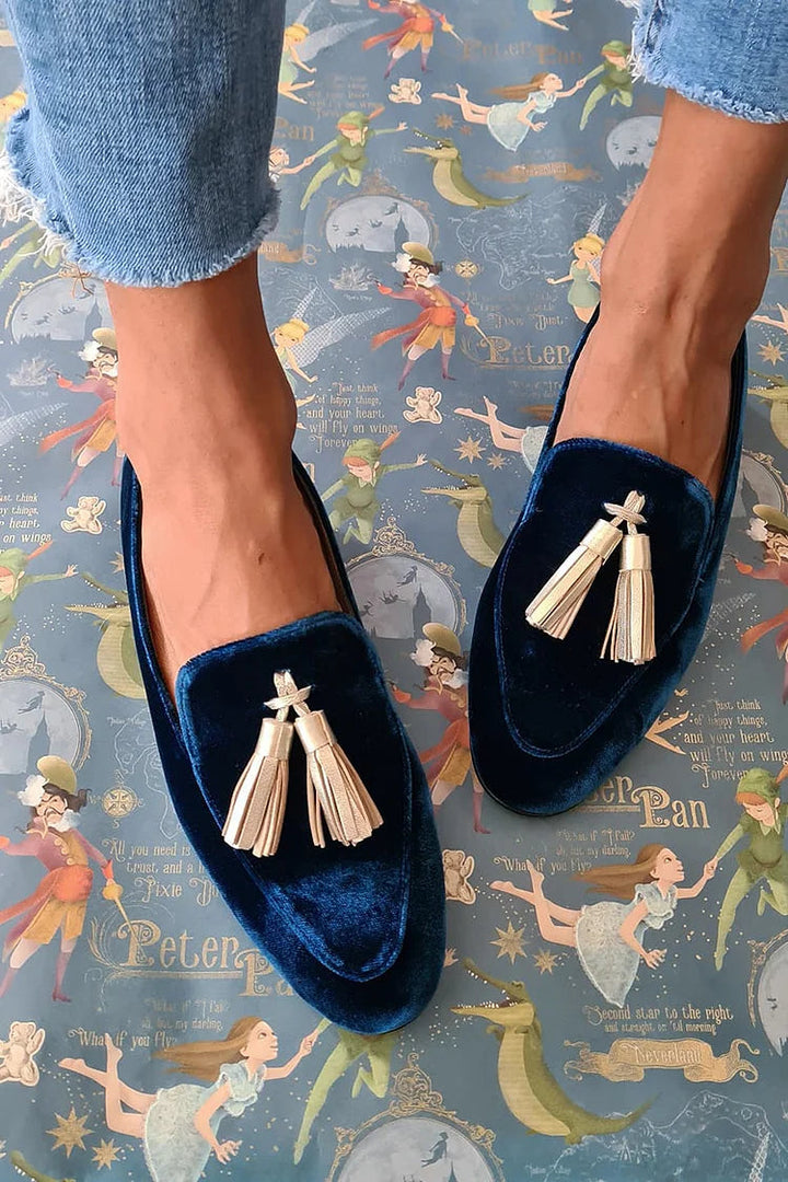 Ava | Elegante Loafer mit spitzer Zehenpartie und Quasten
