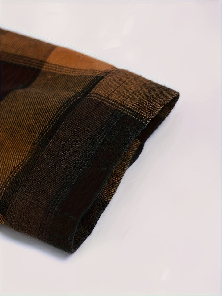 Hartley | Colour-Block Pocket Shirt – Effortless Style for Men
