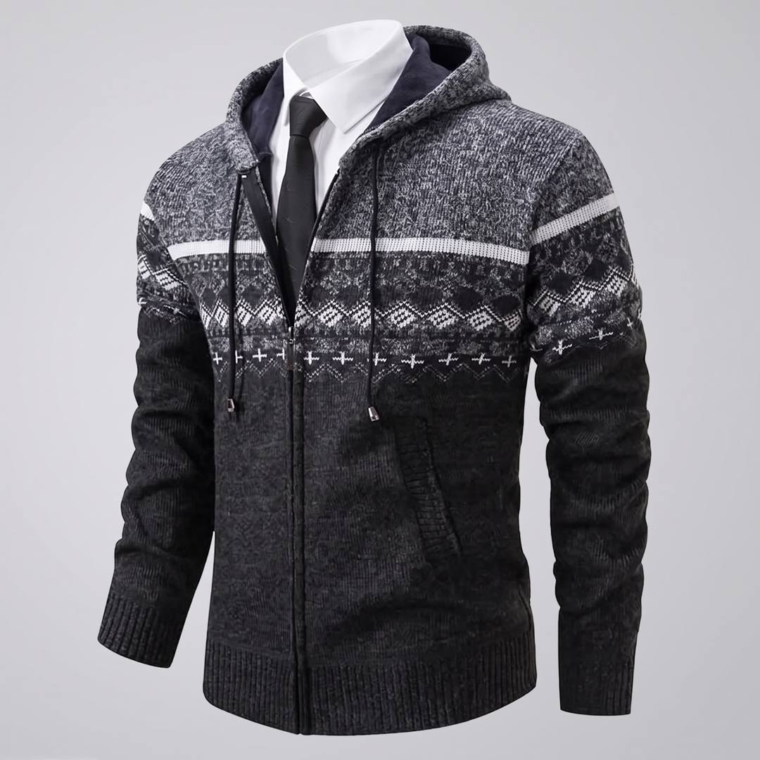 Callum | Pattern Vest – Ethnic-Inspired Style for Men