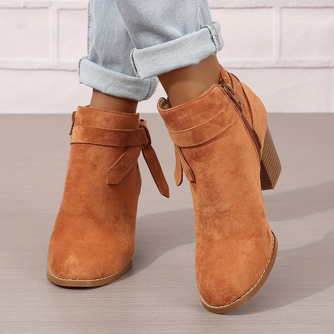 Harper | Elegant and Refine Pointed-Toe Ankle Boots
