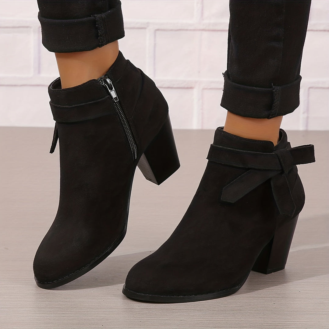 Harper | Elegant and Refine Pointed-Toe Ankle Boots