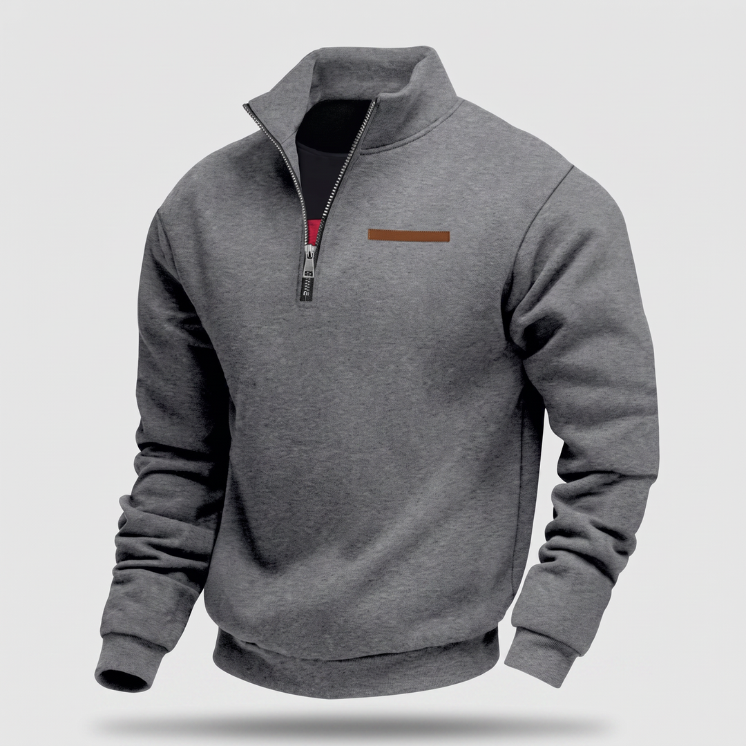Lennox | Fleece Sweatshirt – Modern Casual Style for Men