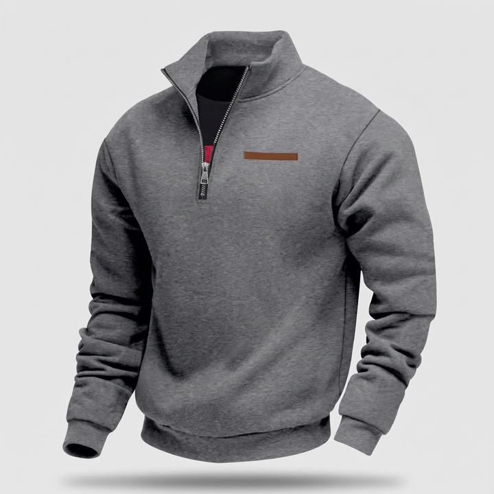 Lennox | Fleece Sweatshirt – Modern Casual Style for Men