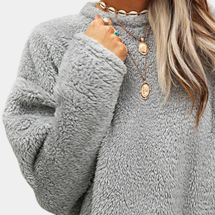 Chloe | Relaxed and Comfortable Women's Pocket Sweatshirt