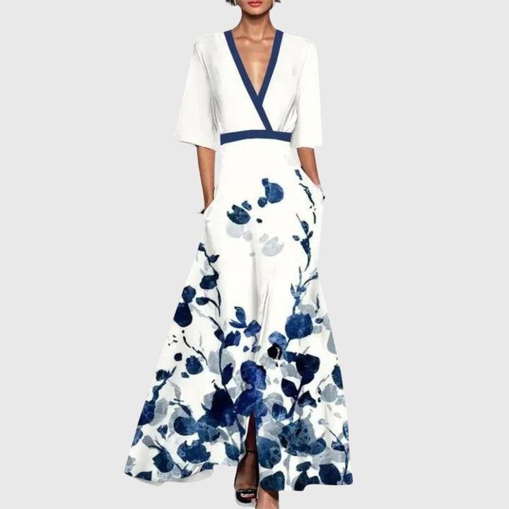 Seraphina | Elegant And Comfortable Long Sleeved Maxi Dress