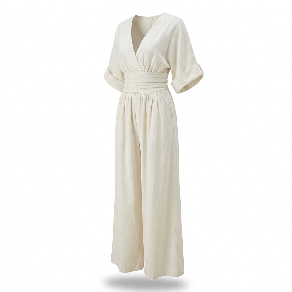 Wynter | Wide-Leg Jumpsuit – Flowing Elegant Design for Women