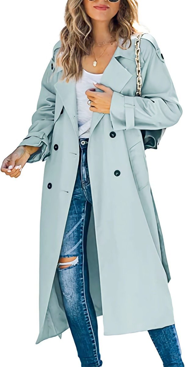 Harper | Timeless And Classic Oversized Trench Coat