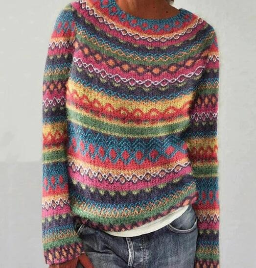 Angela | Knit Sweater – Elegant Warm Design for Women
