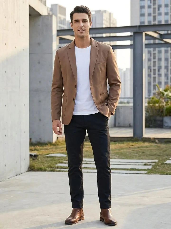 Ethan | Raffinierter und klassischer Zweiknopfblazer