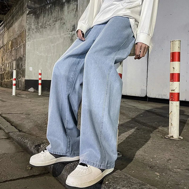 Andreas | Baggy Jeans – Casual Wide-Leg Style for Men