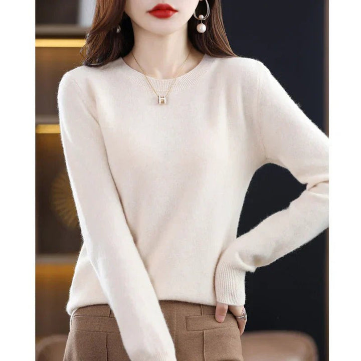Dania | Classic Cotton Sweater for Women