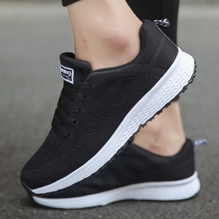 Amelia | Breathable And Supportive Orthopedic Lace Up Sneakers
