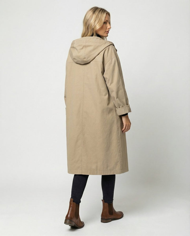 Clara | Sophisticated And Protective Long Waterproof Jacket