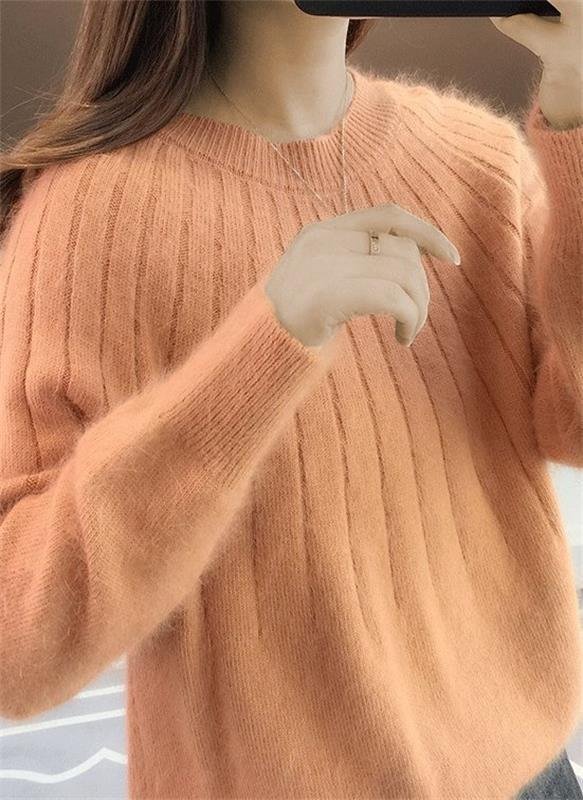 Giada | Cashmere Sweater – Elegant Long Sleeve Style for Women