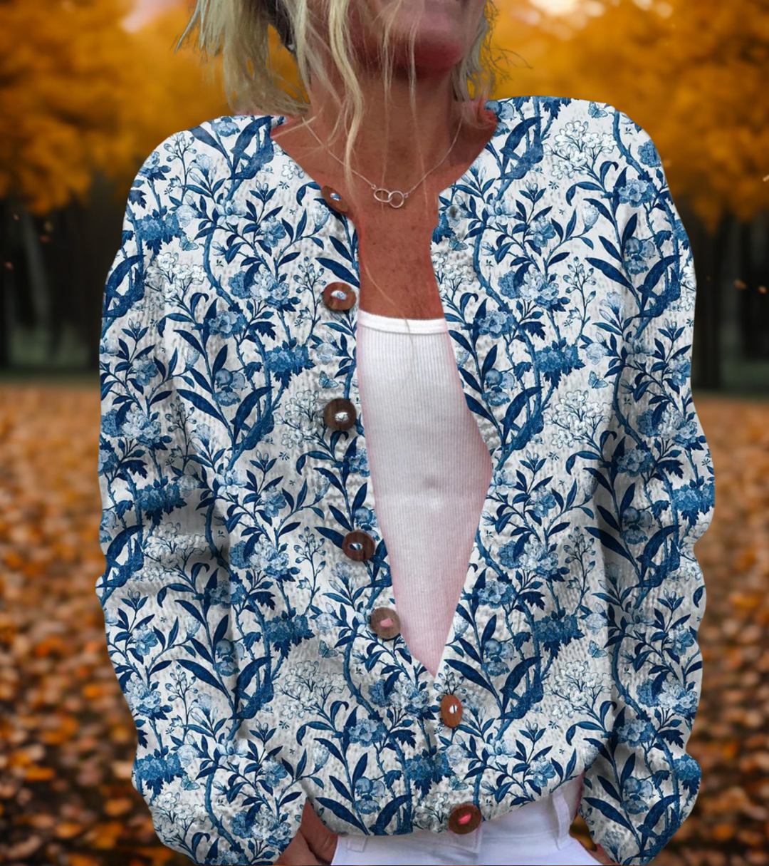 Mia | Cozy And Warm Open-Front Fall Cardigan