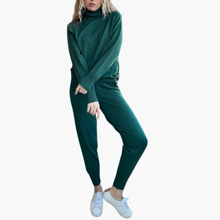 Knitwear | Turtleneck Knit Lounge Set for Women