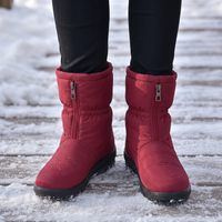 Stella | Bottes de neige élégantes et douillettes, matelassées et à mi-mollet