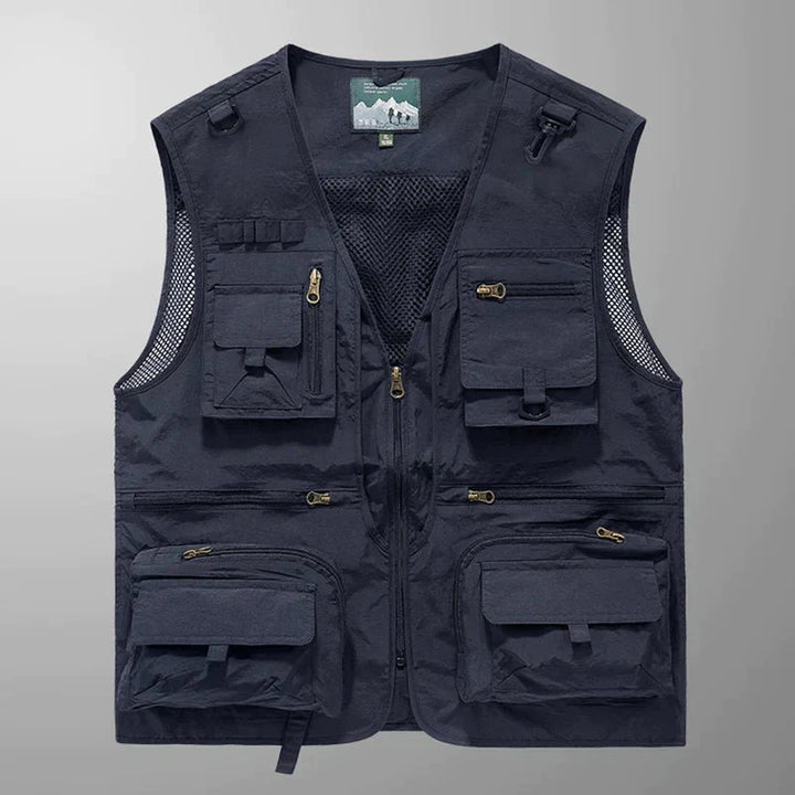 Mathias | Gilet cargo d’extérieur léger à poches multiples