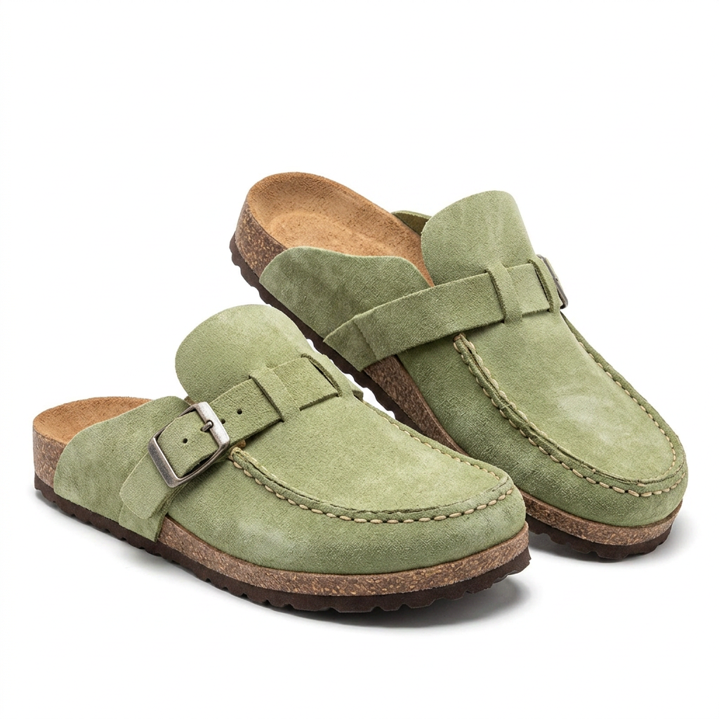 Chedmere | Cushioned Slip-On with Adjustable Buckle for Women
