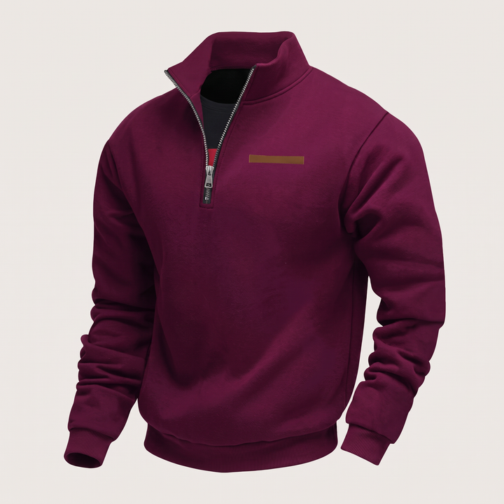 Lennox | Fleece Sweatshirt – Modern Casual Style for Men