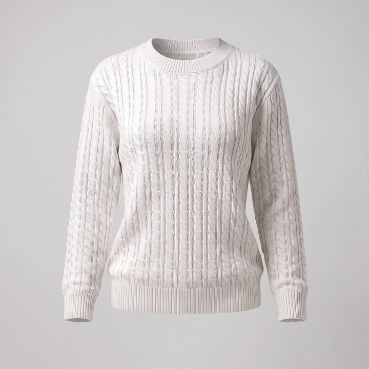 Marielle | Cable Sweater – Tijdloze Warmte voor Elke Dag