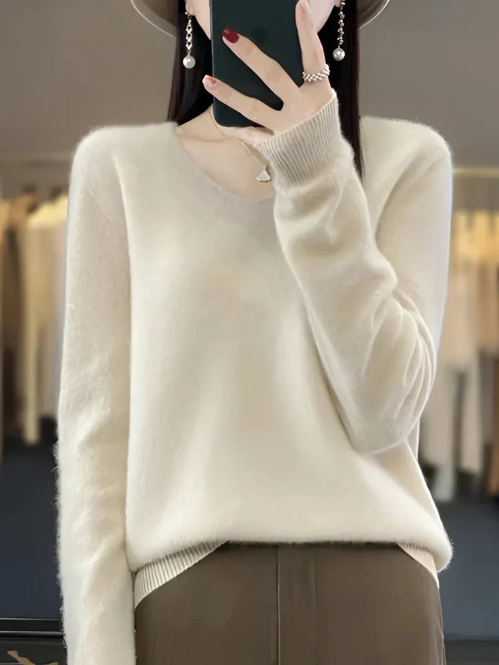 Isabella | Cashmere Sweater – Luxurious Comfort for Women