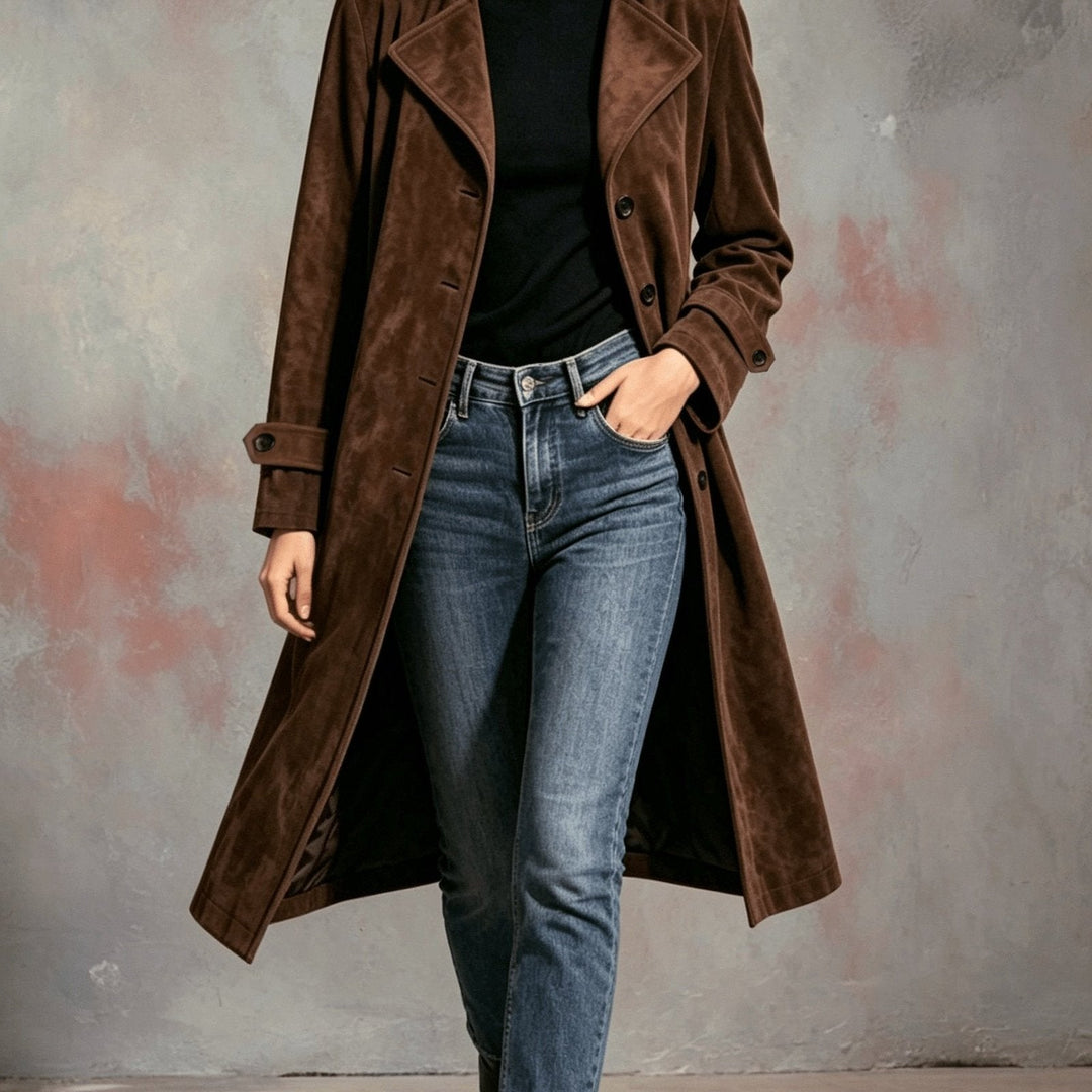 Waverly | Longline Coat – Timeless Elegance for Women