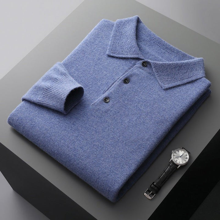 Eckhart | Cashmere Polo Shirt for Effortless Style