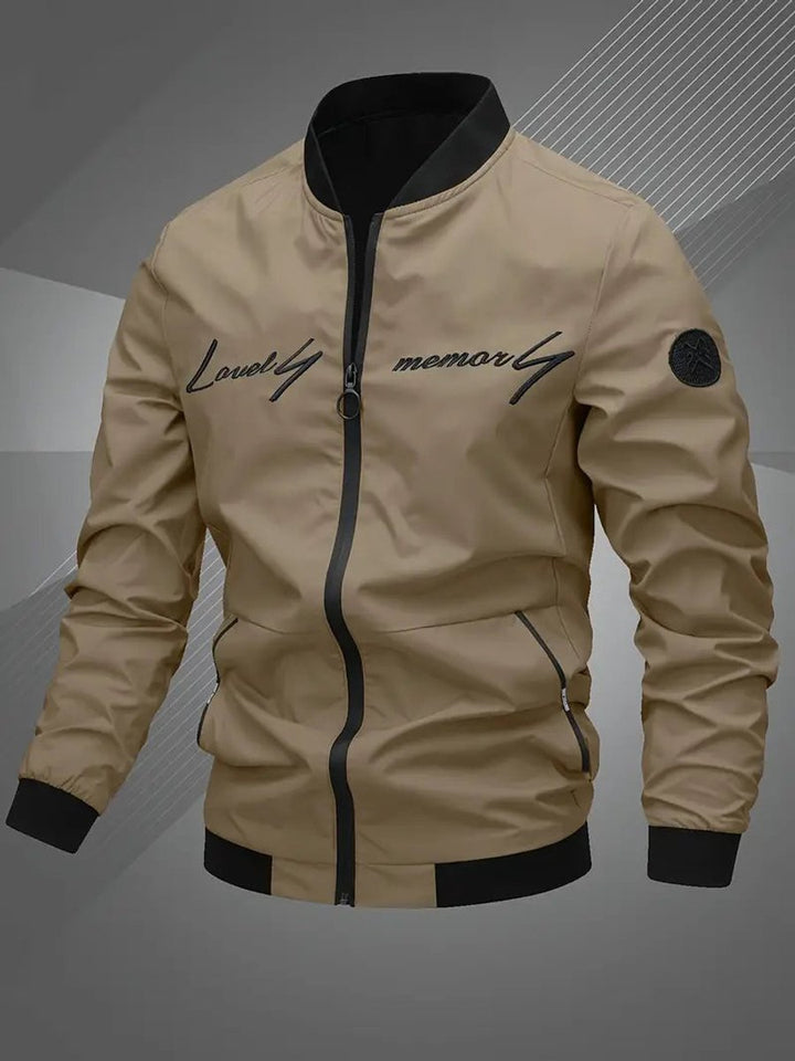Oliver | Modern And Casual Athletic Bomber Jacket