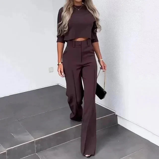 Caroline | Cozy And Stylish Autumn Two Piece Set