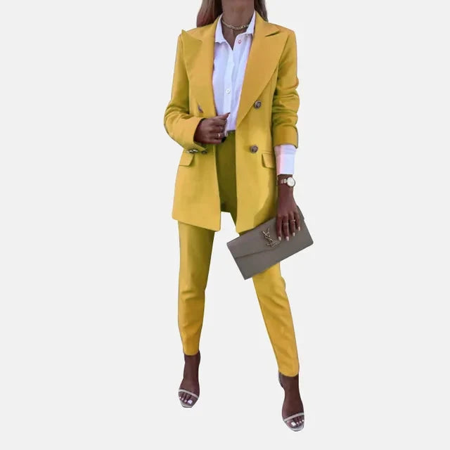 Chloe | Professional And Chic Blazer Two Piece Set