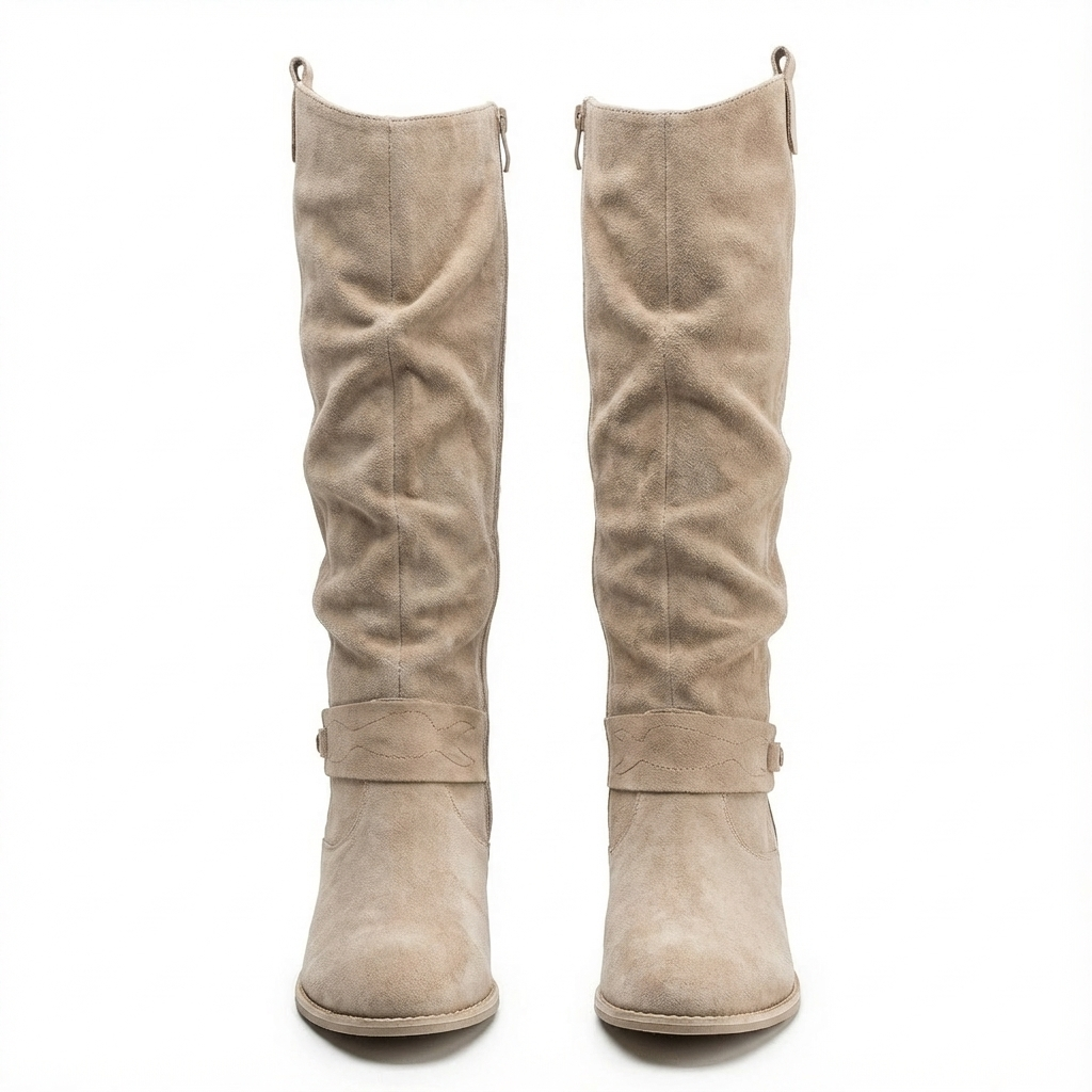 Freya | Chic And Comfortable Slouchy Knee High Boots