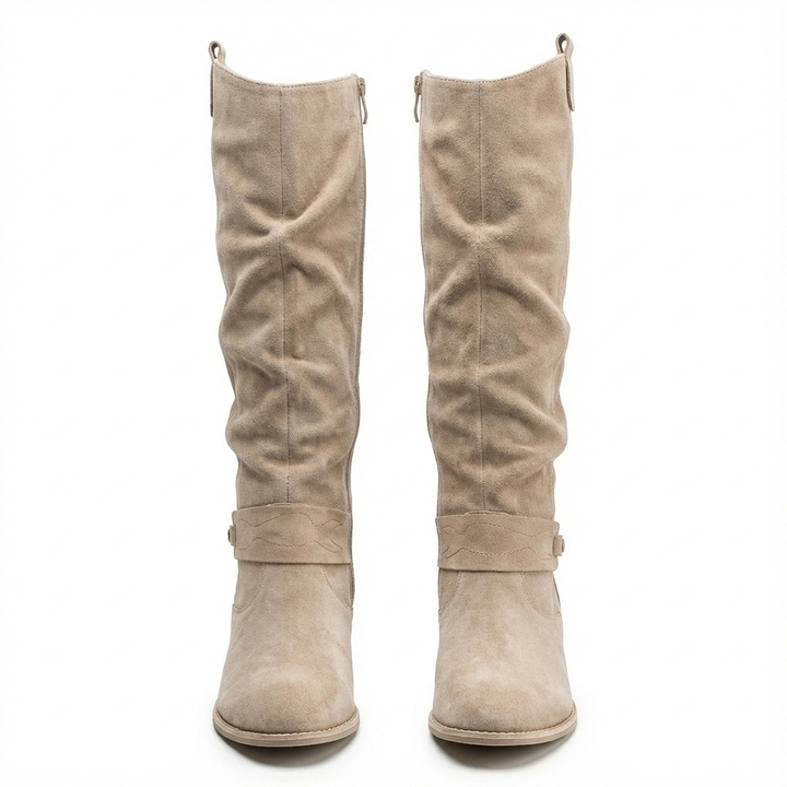 Freya | Chic And Comfortable Slouchy Knee High Boots