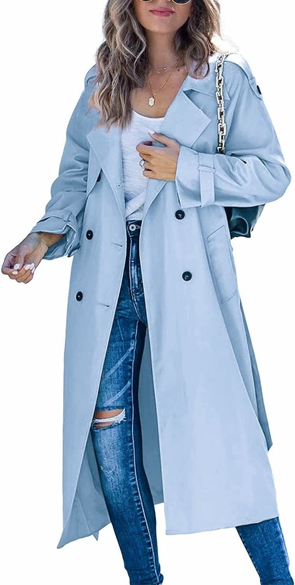 Harper | Timeless And Classic Oversized Trench Coat