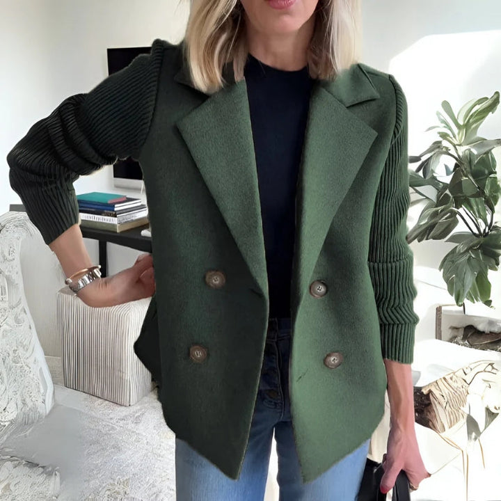 Victoria | Cozy And Sophisticated Knit Sweater Blazer