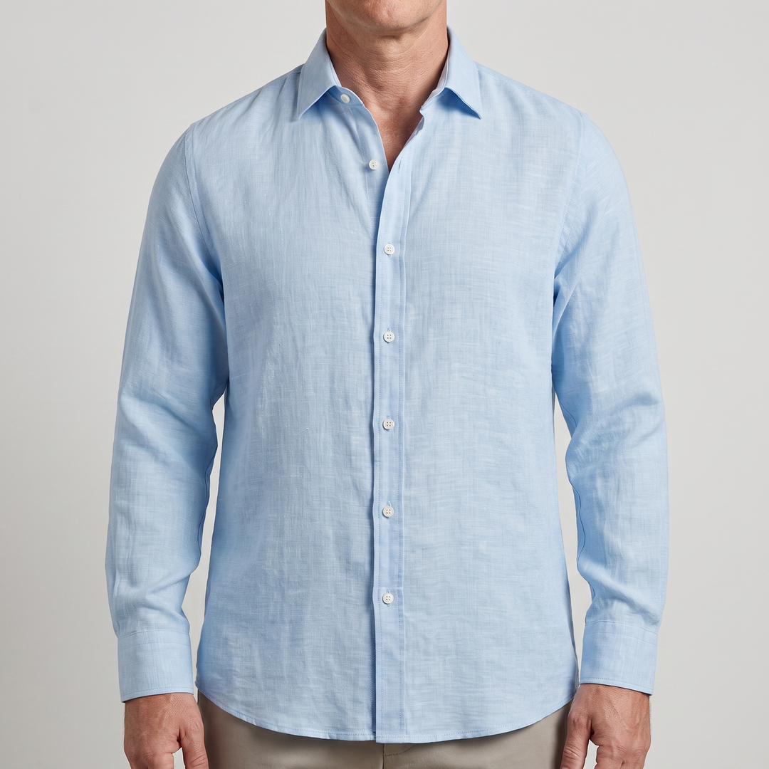 Alfie | Linen Shirt – Lightweight Comfort for Men