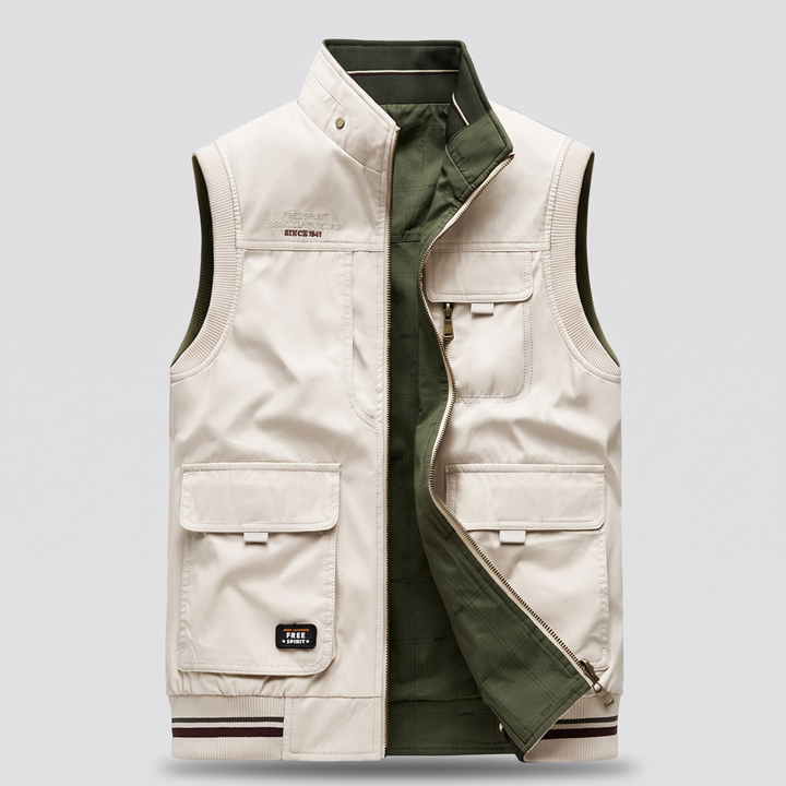 Frontier | Utility Vest – Minimalist Layering Piece