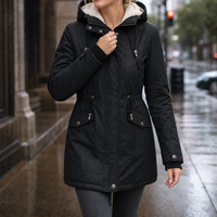 Sienna | Parka matelassée doublée polaire confortable et élégante pour femme