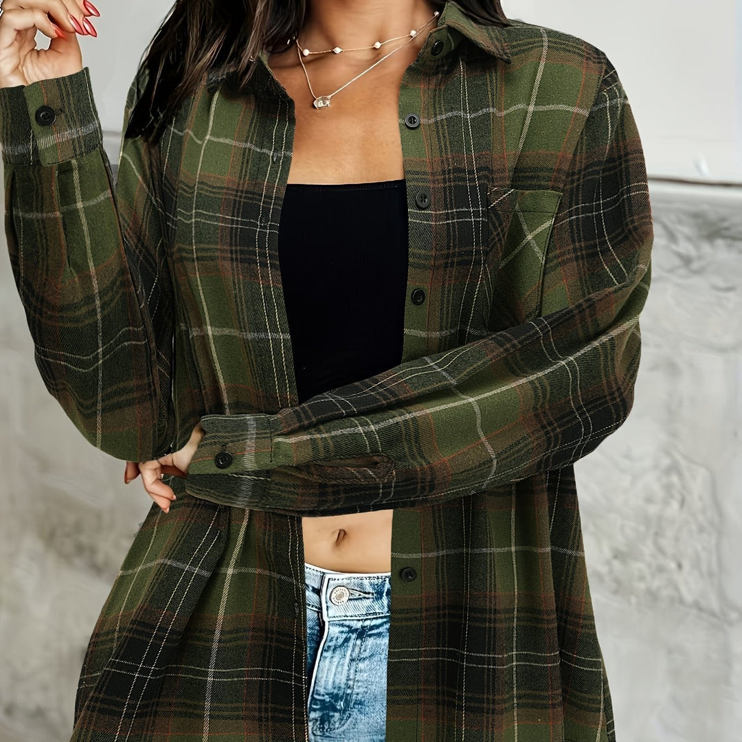 Marnie | Relaxed Checked Shirt for Effortless Everyday Style