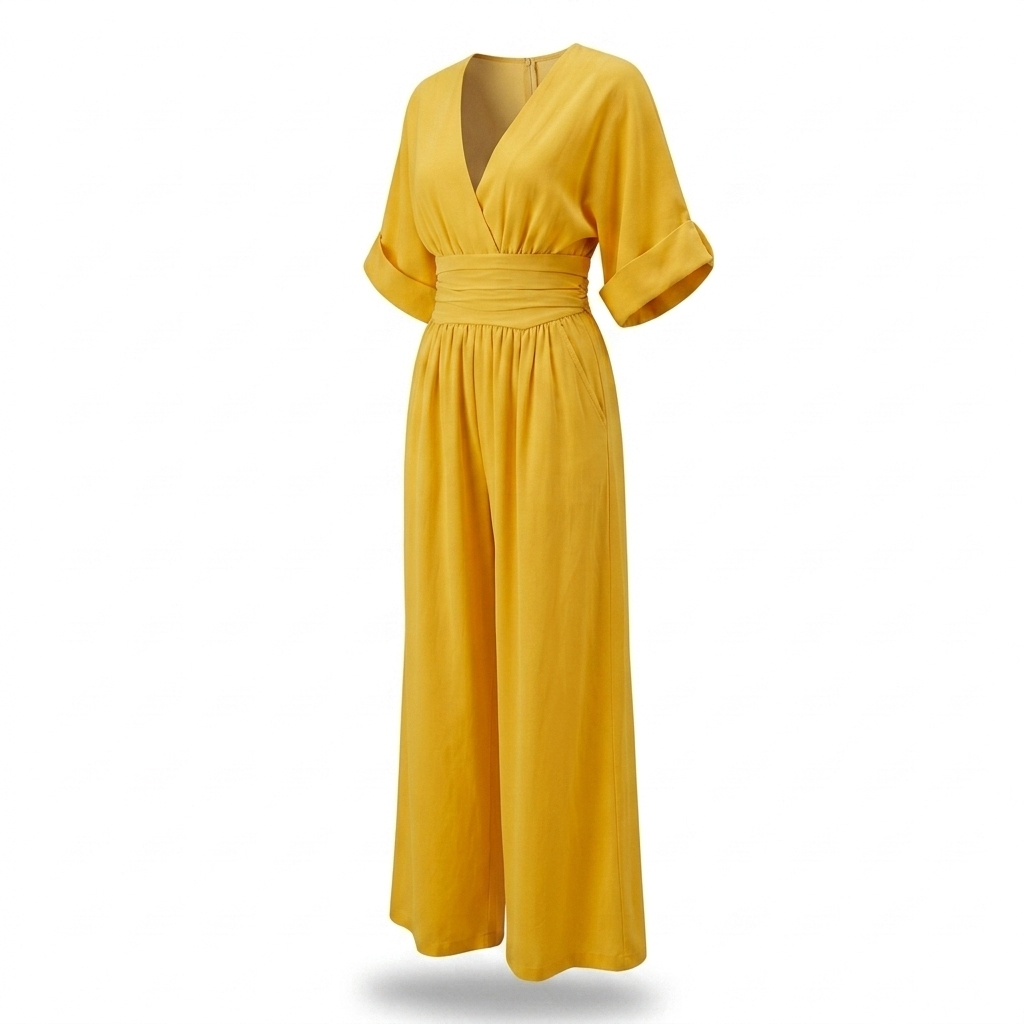 Wynter | Wide-Leg Jumpsuit – Flowing Elegant Design for Women