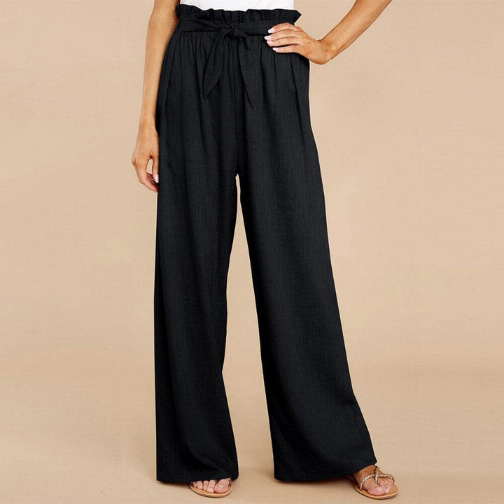 Seraphina | High-Waisted Flowing Wide Leg Pants