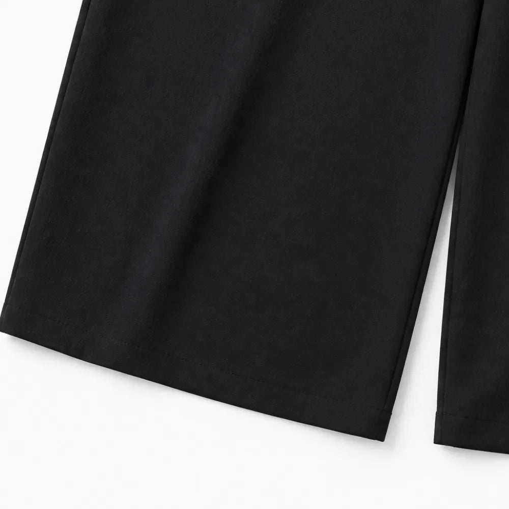 Solene | Wide-Leg Jumpsuit – Belted Shirt Style for Women
