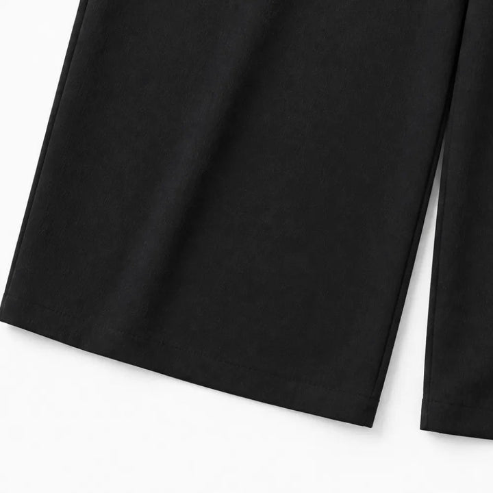 Solene | Wide-Leg Jumpsuit – Belted Shirt Style for Women