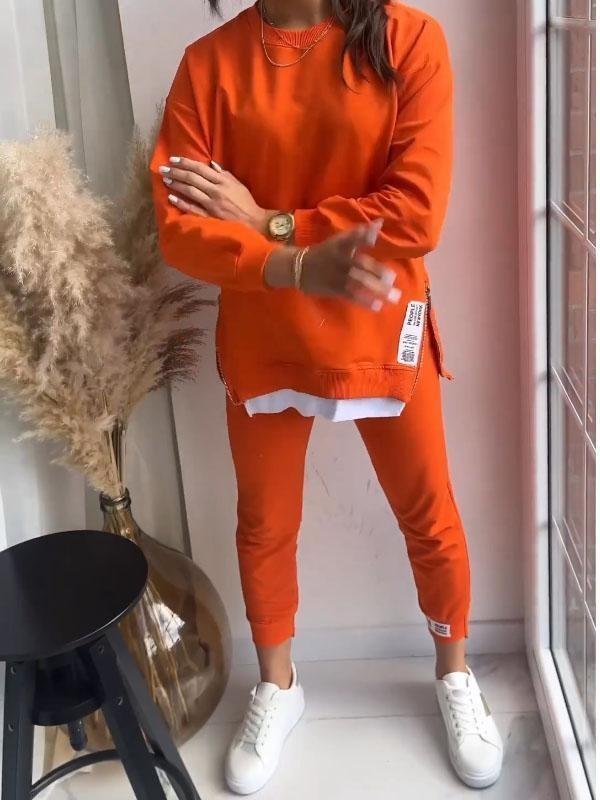 Mackenzie | Loungewear Set – Soft Cotton-Polyester Blend for Women