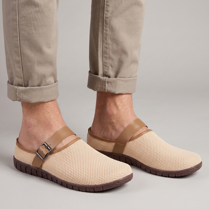 Dorin | House Slippers – Comfy Open-Heel Design for Everyday Wear