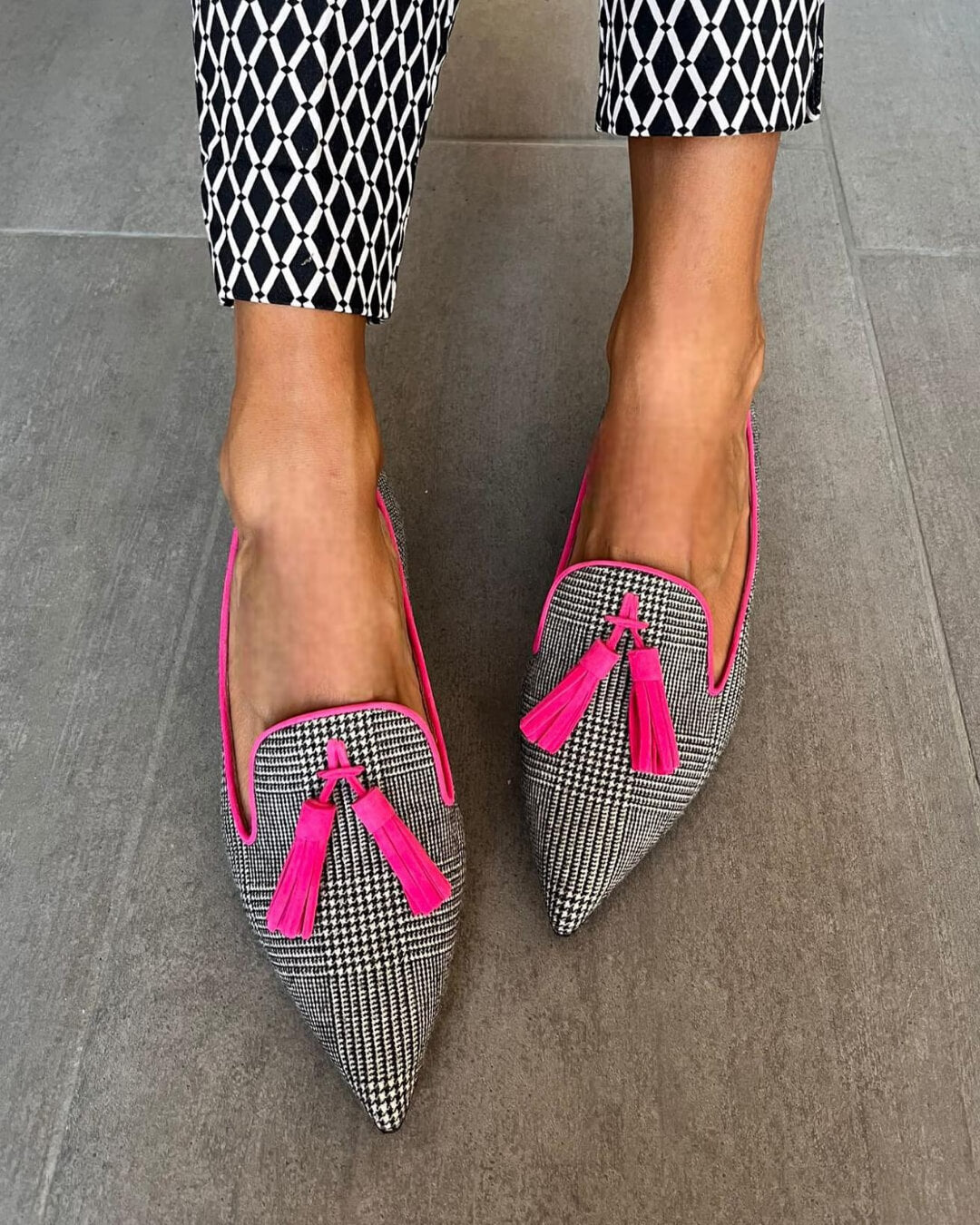 Maya | Chic And Comfortable Women's Pointed-Toe Fringe Loafers