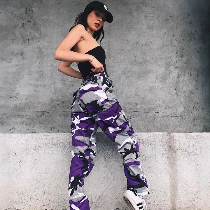 Maya | Trendy And Comfortable Camouflage Cargo Pants