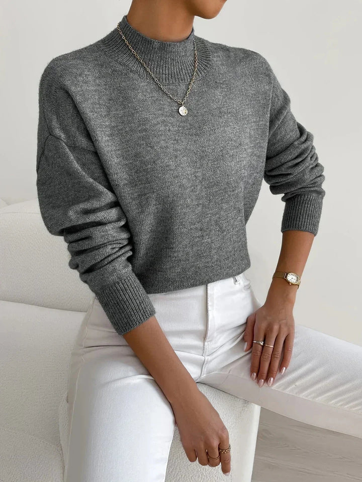 Amelia | Elegant And Comfortable Turtleneck Knit Sweater